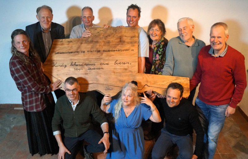 Bestuur van de Gebiedscoöperatie De Krachtige Bovenkerkerpolder U.A. maart 2026